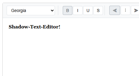 ShadowText Editor